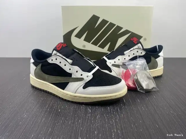 Kicked Out Shoe Store Air OG 1 Olive Travis x WMNS Low Jordan DZ4137-106 Scott 0610